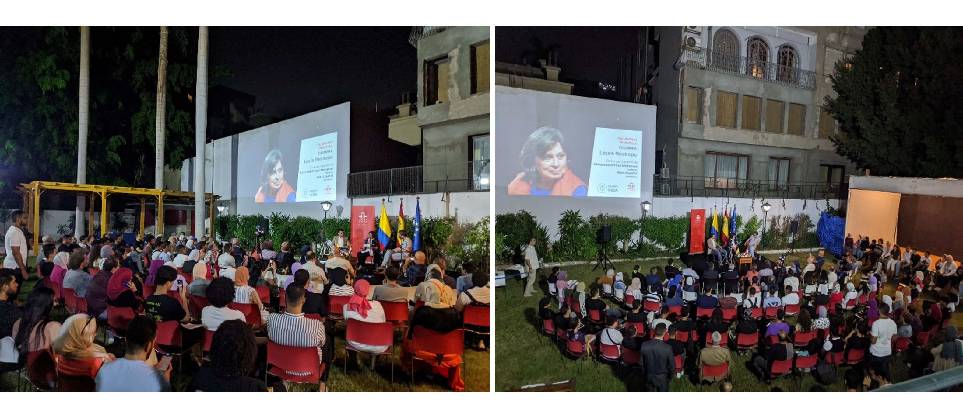 Embajada de Colombia en Egipto realizó encuentro literario con la escritora Laura Restrepo