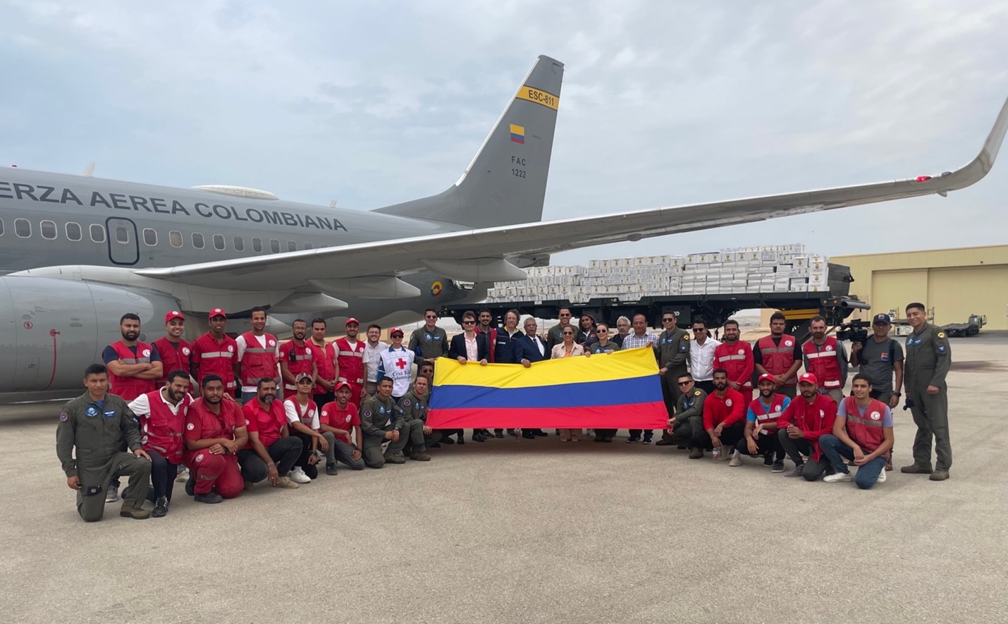 Colombia extiende una mano amiga a Gaza y al pueblo árabe: ayuda humanitaria llega en tiempos de necesidad