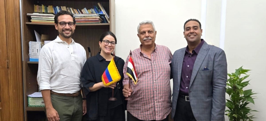 Iniciativas de integración y bienestar en la Embajada de Colombia en Egipto