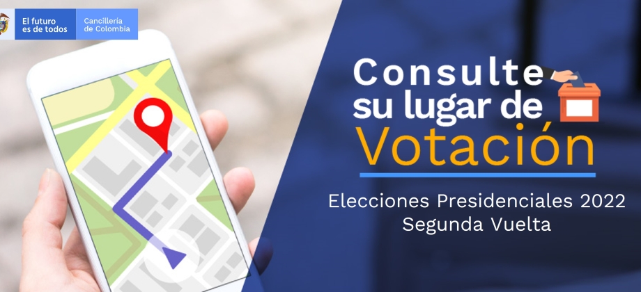 Puestos de votación en el exterior disponibles para la segunda vuelta de las Elecciones Presidenciales 2022