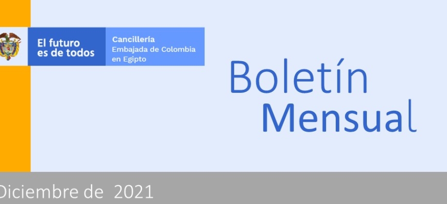Embajada de Colombia en Kenia publica el Boletín Mensual de Diciembre de 2021 