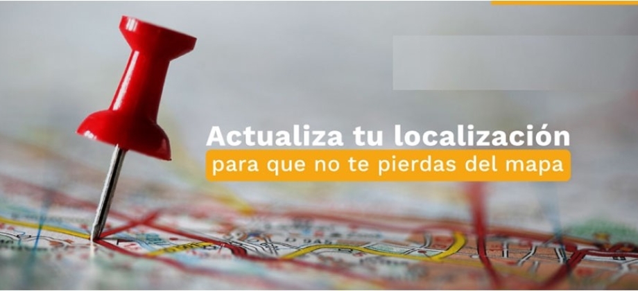 Regístrate en tu consulado de Colombia, para que no te pierdas del mapa